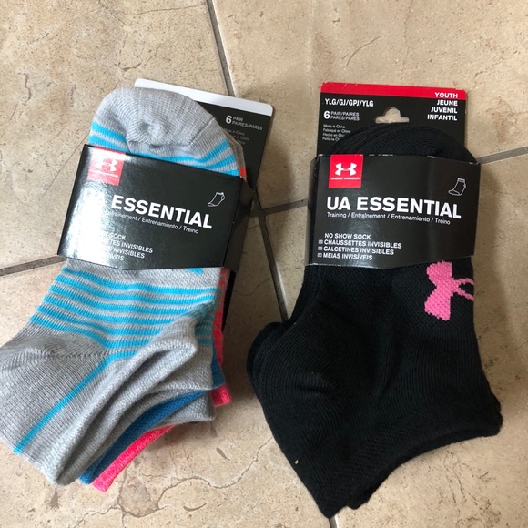 girls under armour socks